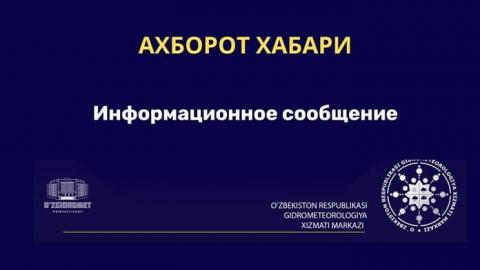 Информационное сообщение