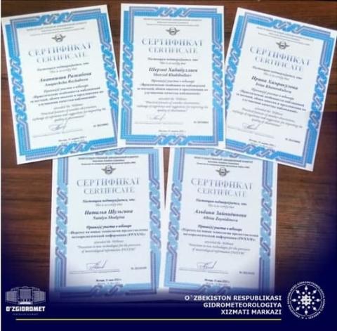 Получены Сертификаты по метеорологическому обеспечению авиации