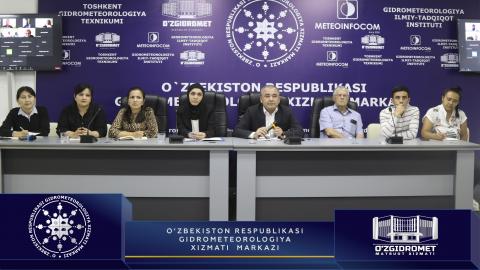 Специалисты Узгидромета приняли участие в теоретическом тренинге по агрометеорологии