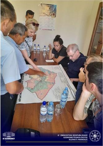 Состоялись экспедиционные обследования бассейнов рек Кашкадарьи в рамках миссии Геологической службы США по водным ресурсам