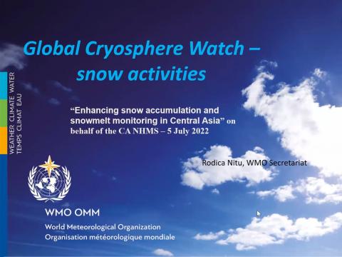 "O‘zgidromet Bosh direktori o‘rinbosari Markaziy Osiyoda qor qoplamini monitoringini takomillashtirish" (SNOW-CA) loyihasining ishga tushirish marosimida ishtirok etdi