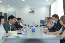 В Узгидромете состоялась встреча с Постоянным представителем ПРООН в Узбекистане